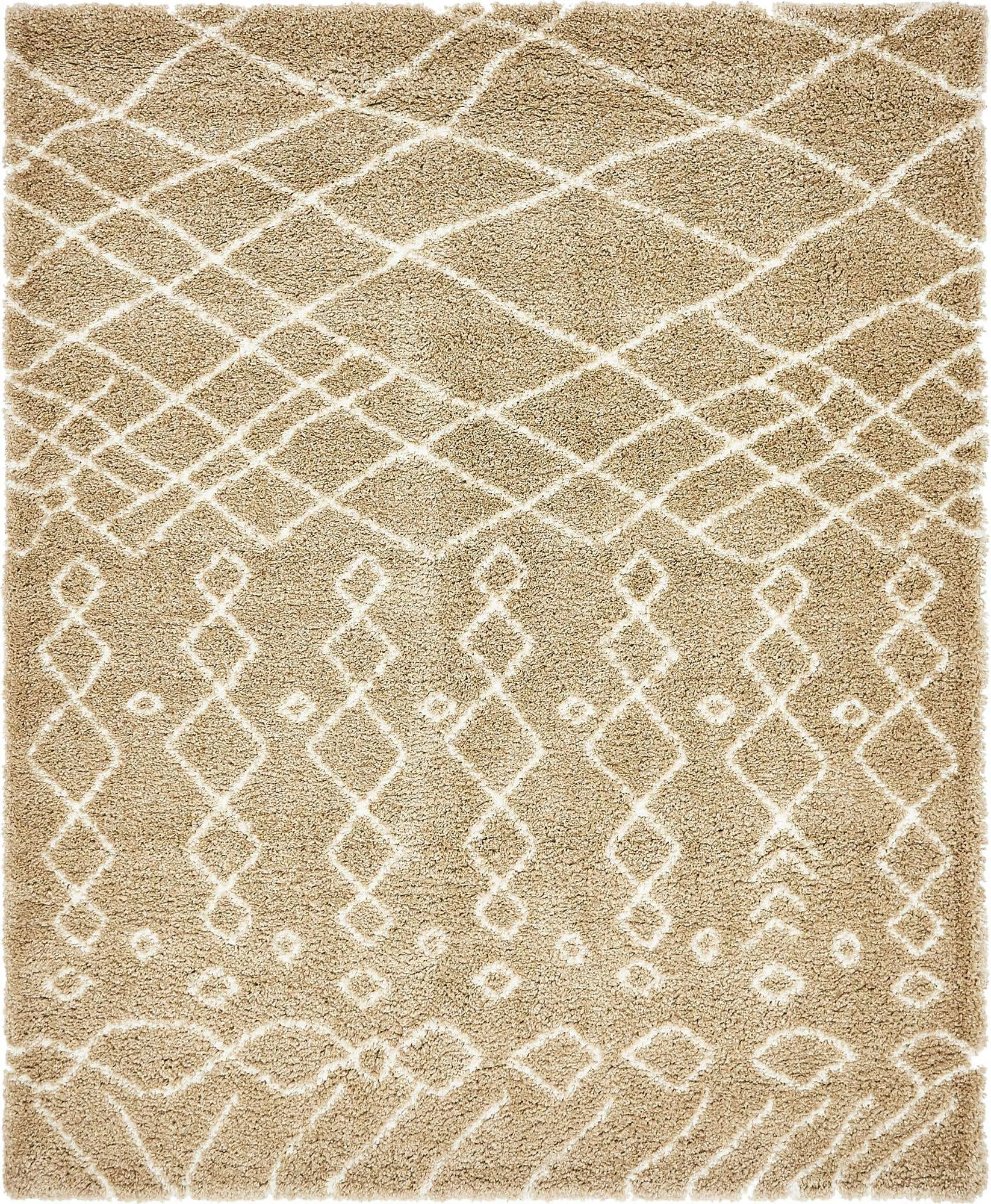 Geometric Rabat Shag Rug