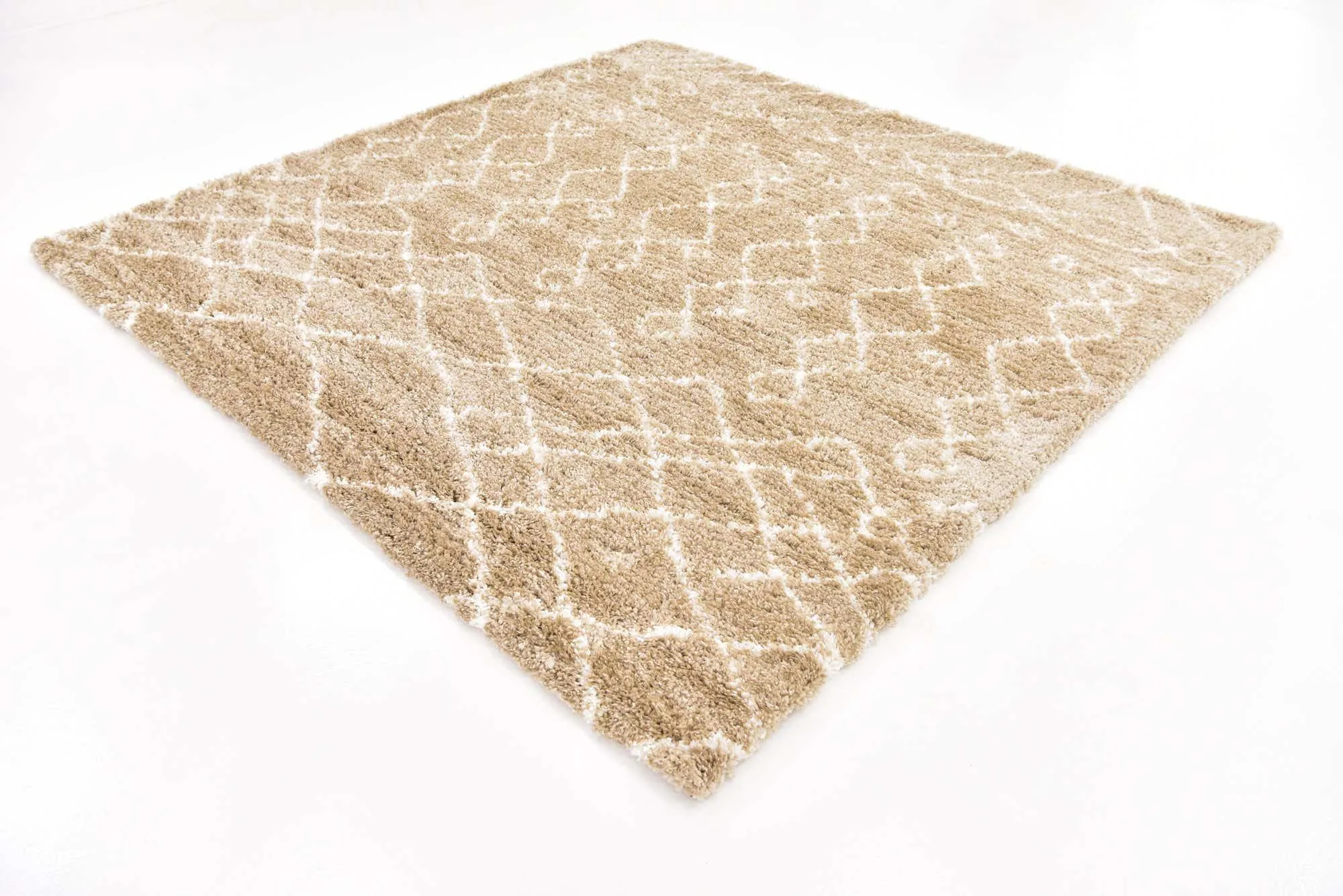 Geometric Rabat Shag Rug