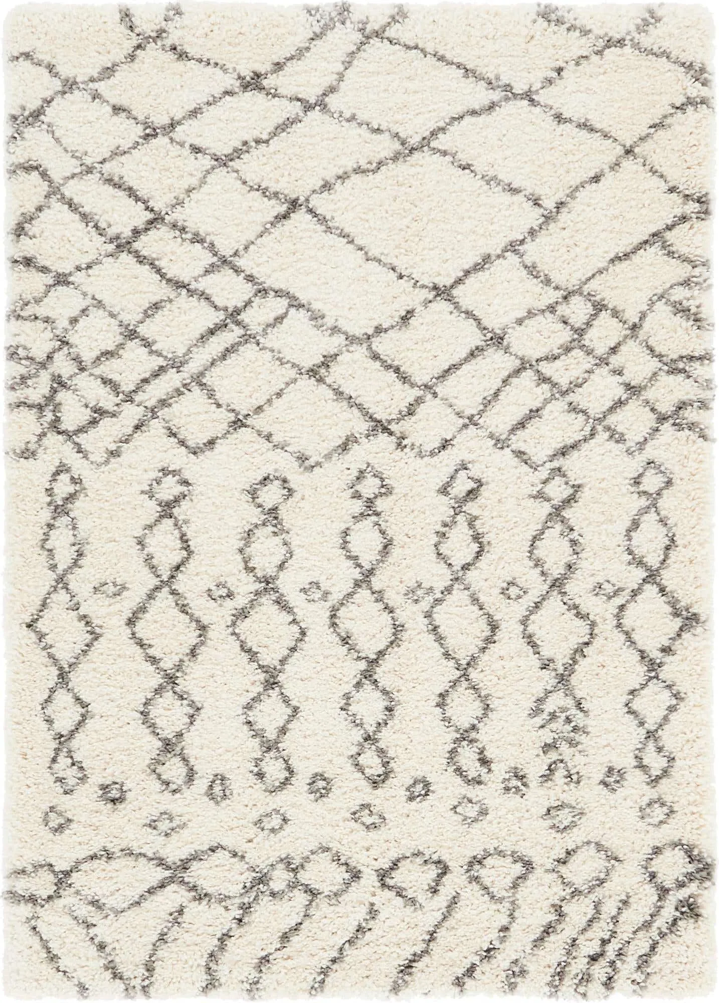 Geometric Rabat Shag Rug