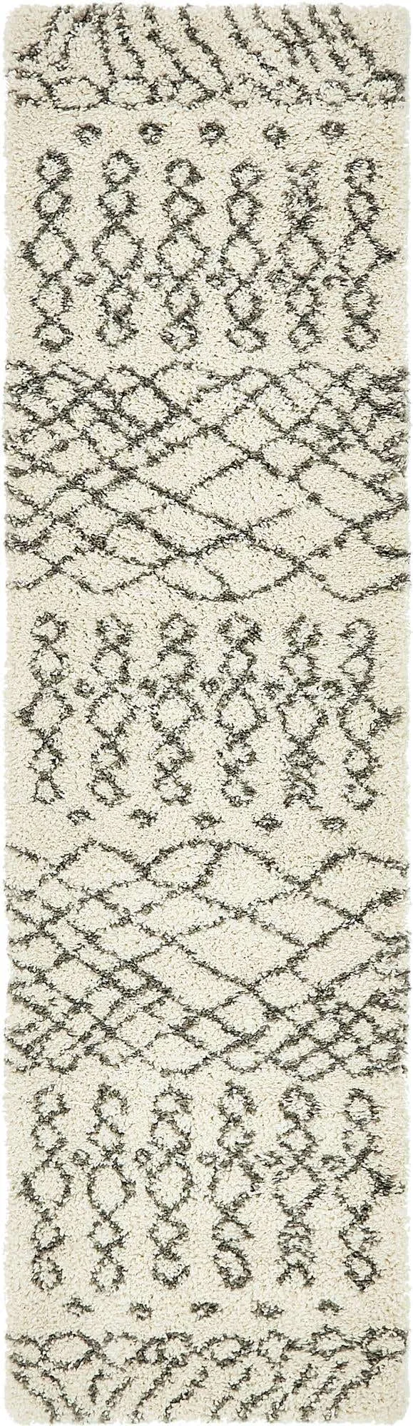 Geometric Rabat Shag Rug