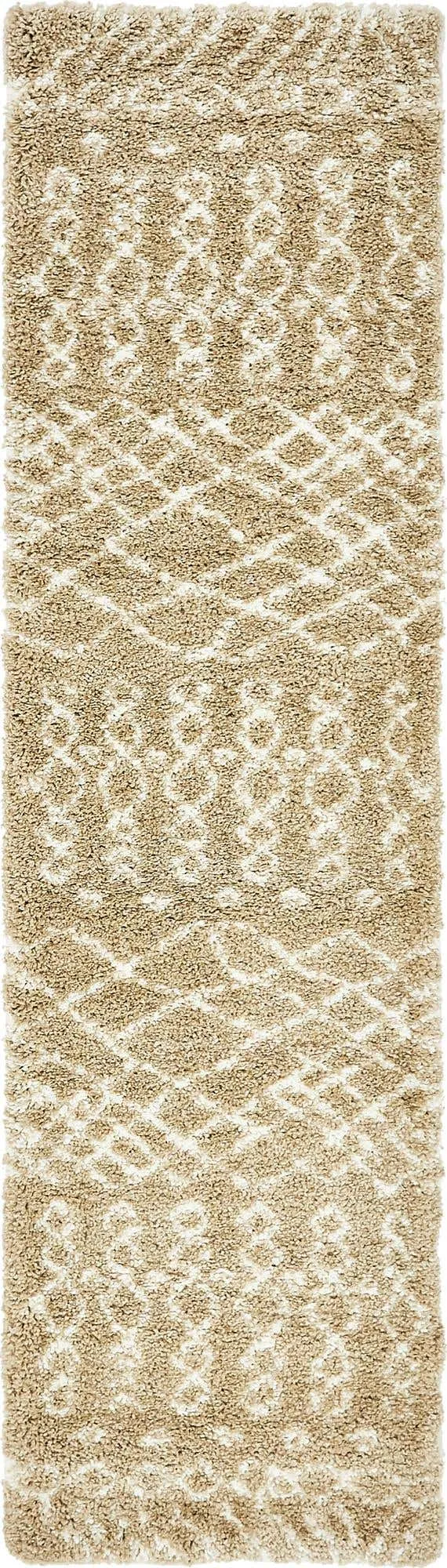 Geometric Rabat Shag Rug