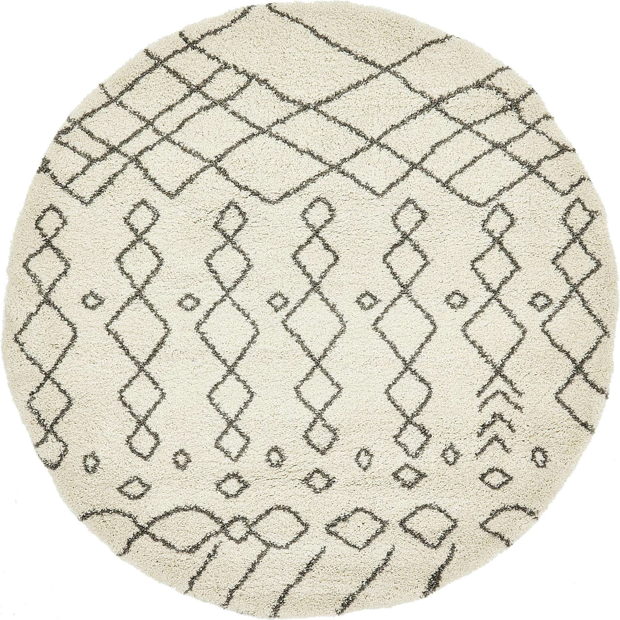 Geometric Rabat Shag Rug