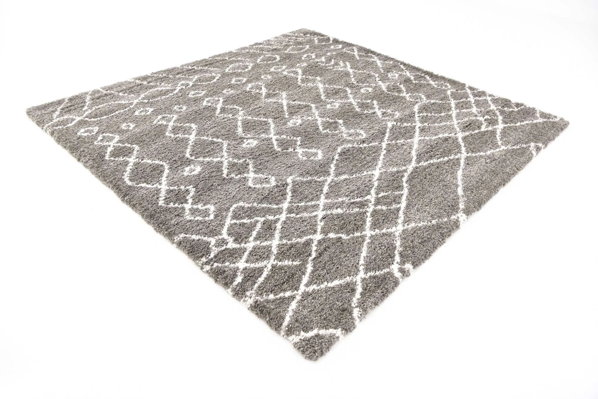 Geometric Rabat Shag Rug