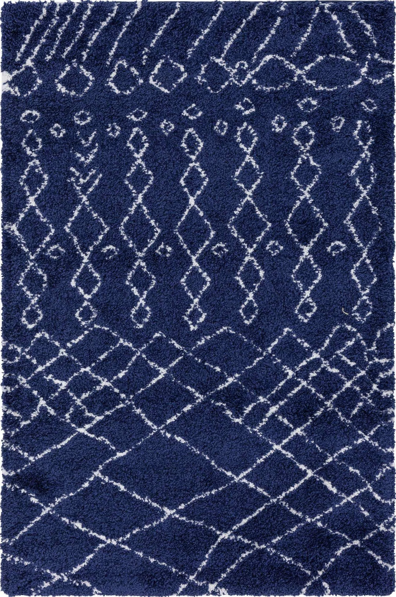 Geometric Rabat Shag Rug