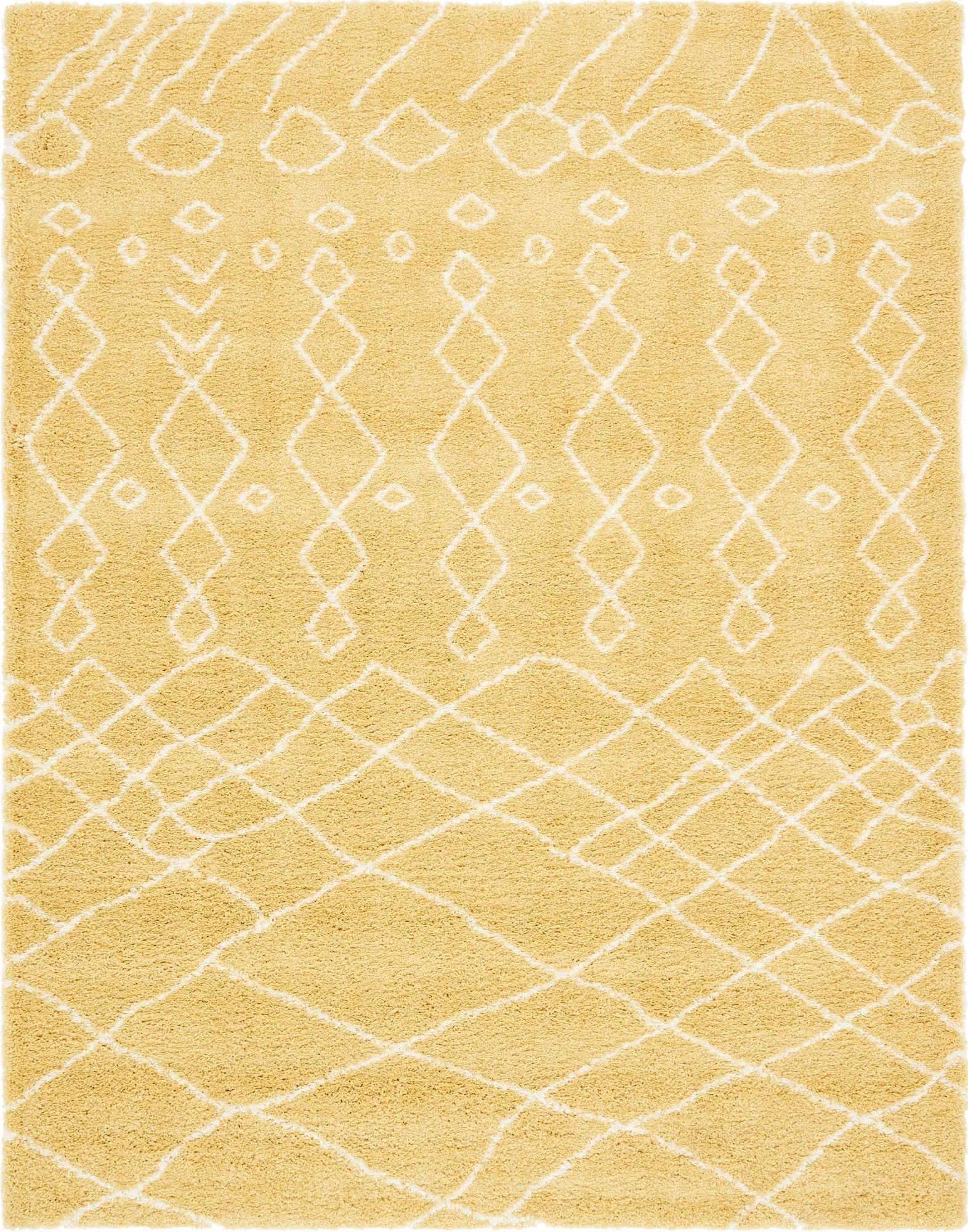 Geometric Rabat Shag Rug