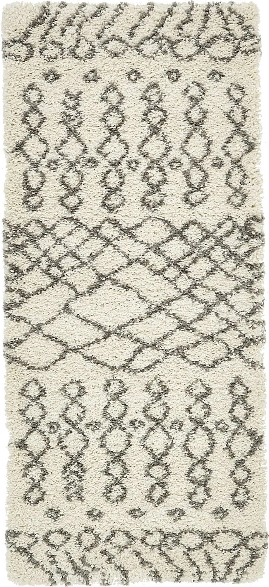 Geometric Rabat Shag Rug