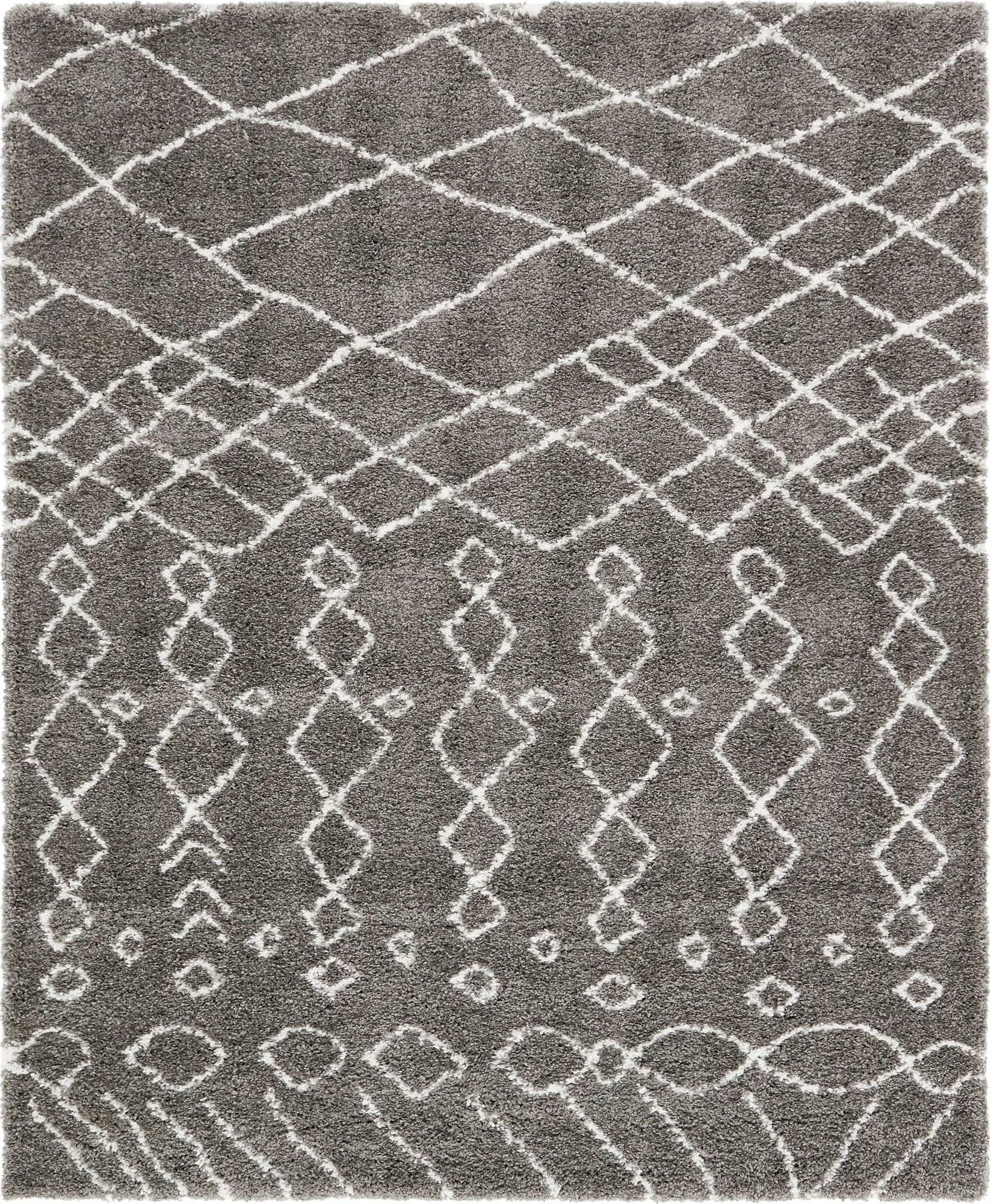 Geometric Rabat Shag Rug