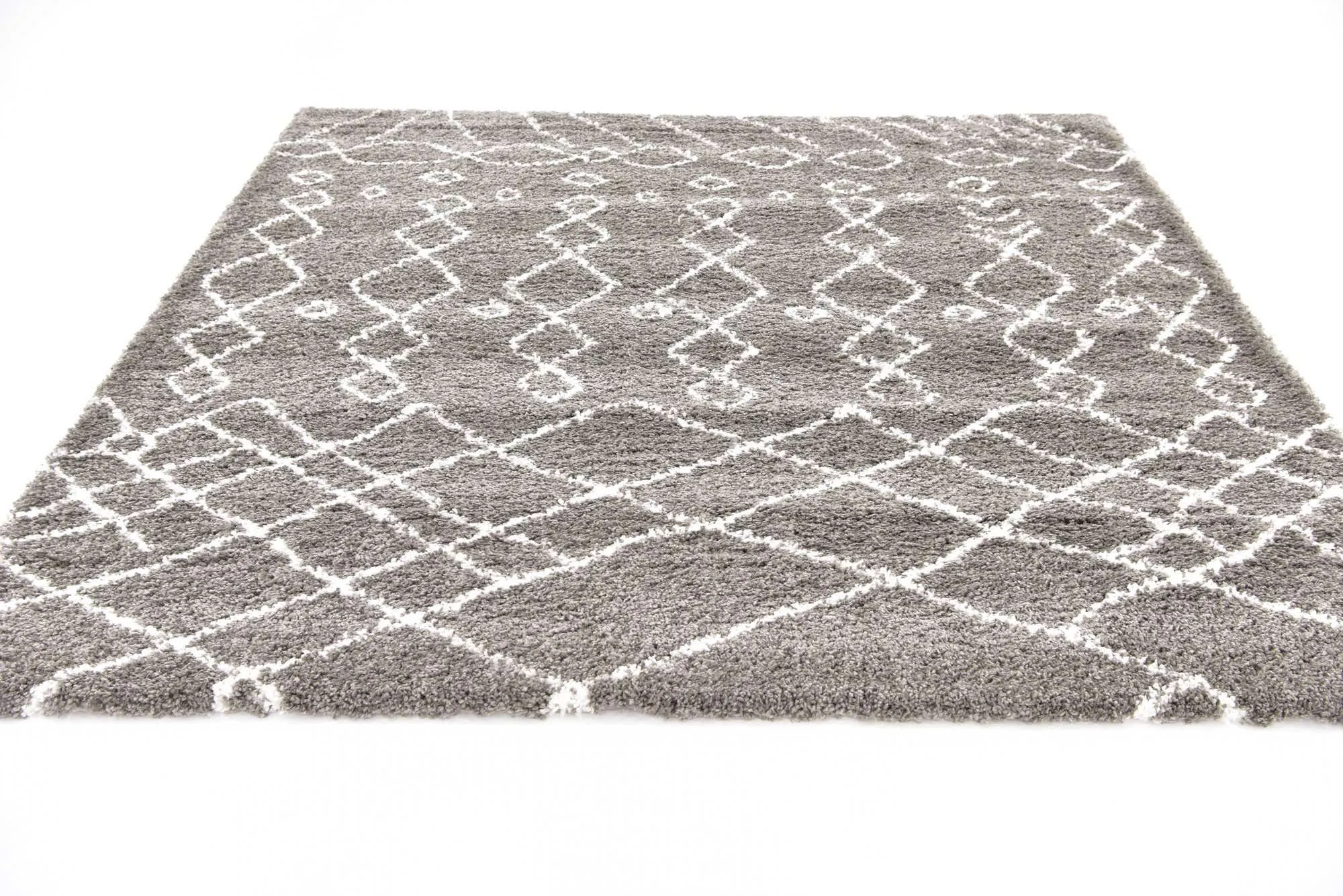 Geometric Rabat Shag Rug