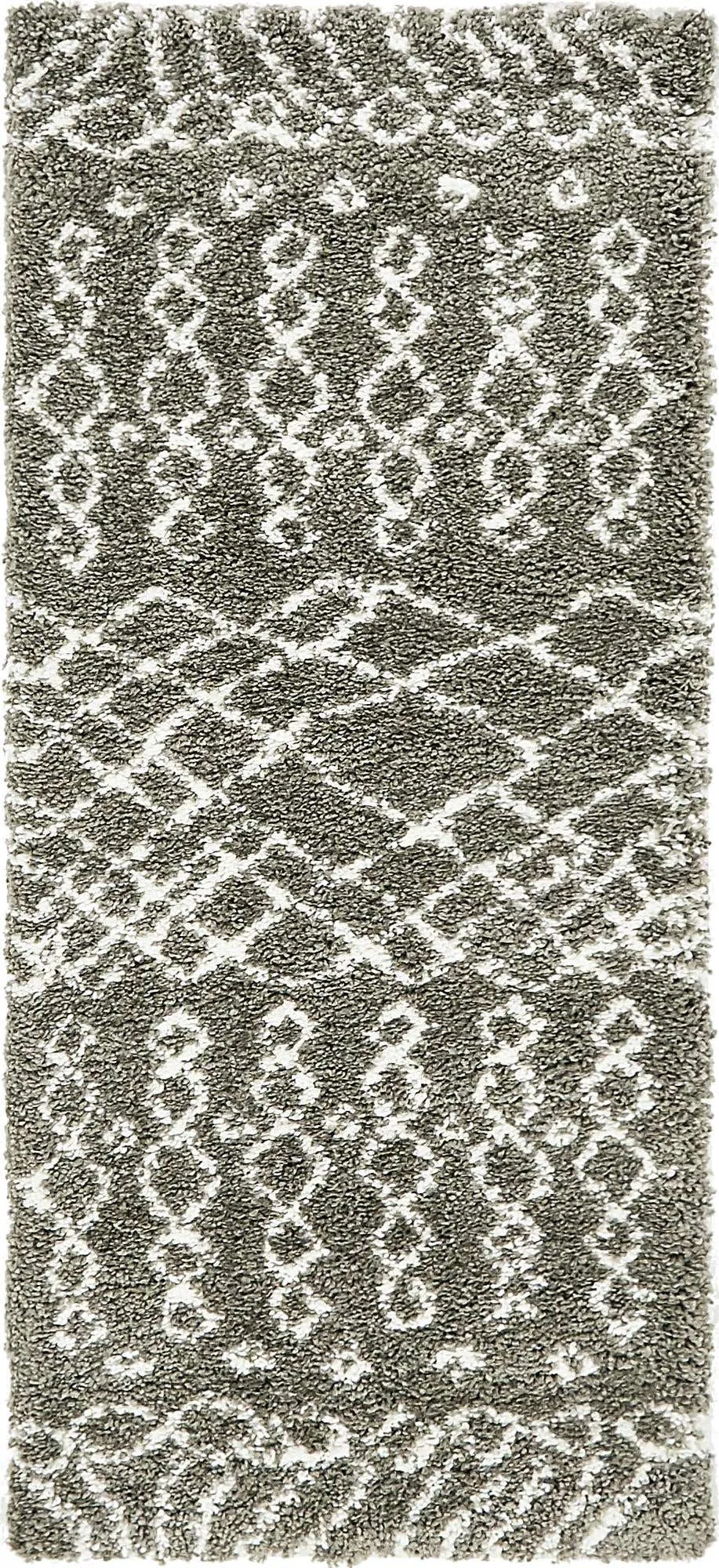 Geometric Rabat Shag Rug