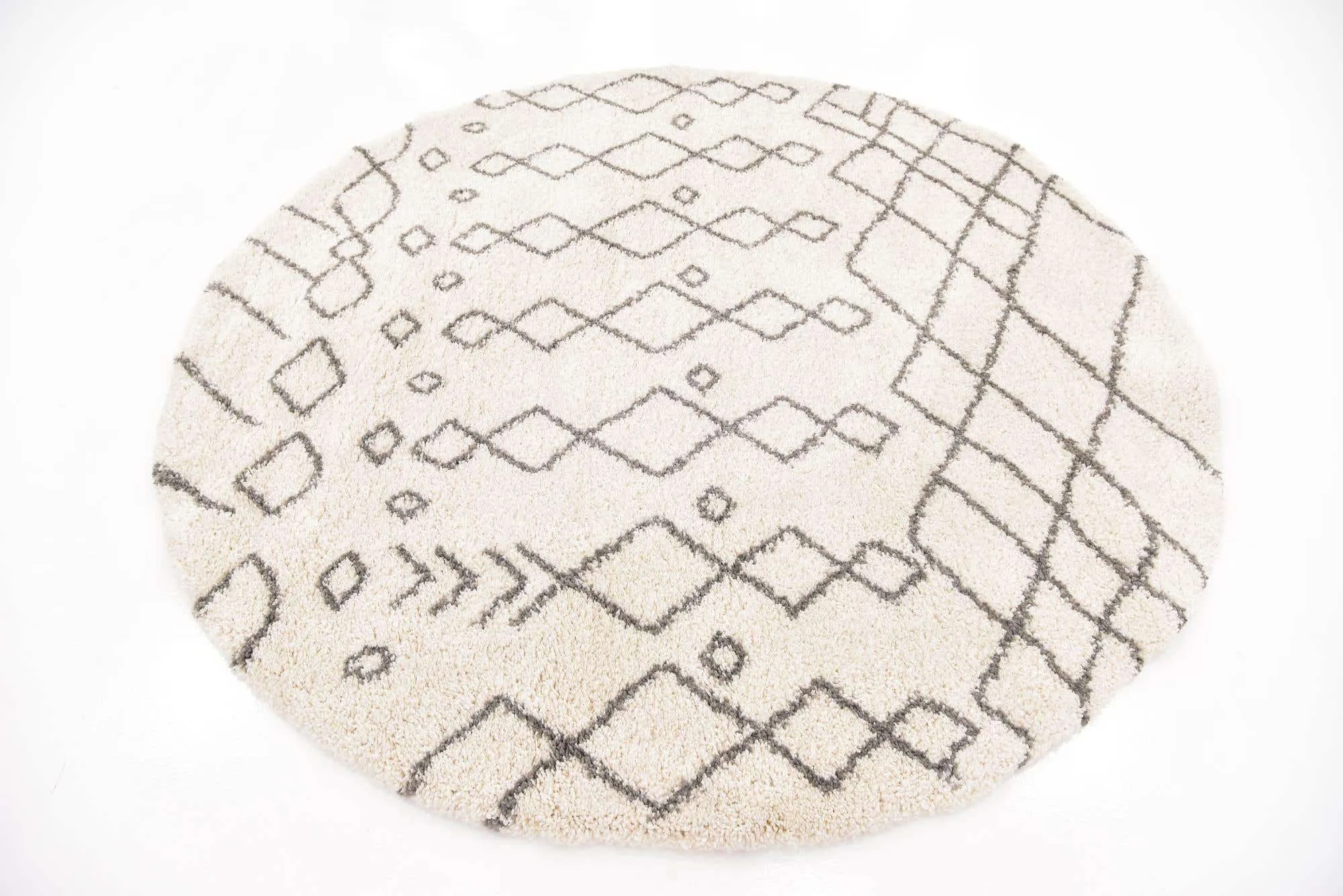 Geometric Rabat Shag Rug