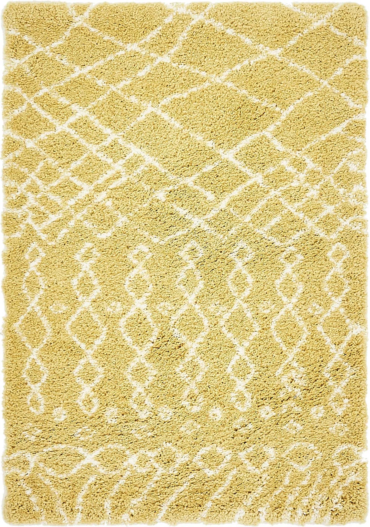 Geometric Rabat Shag Rug