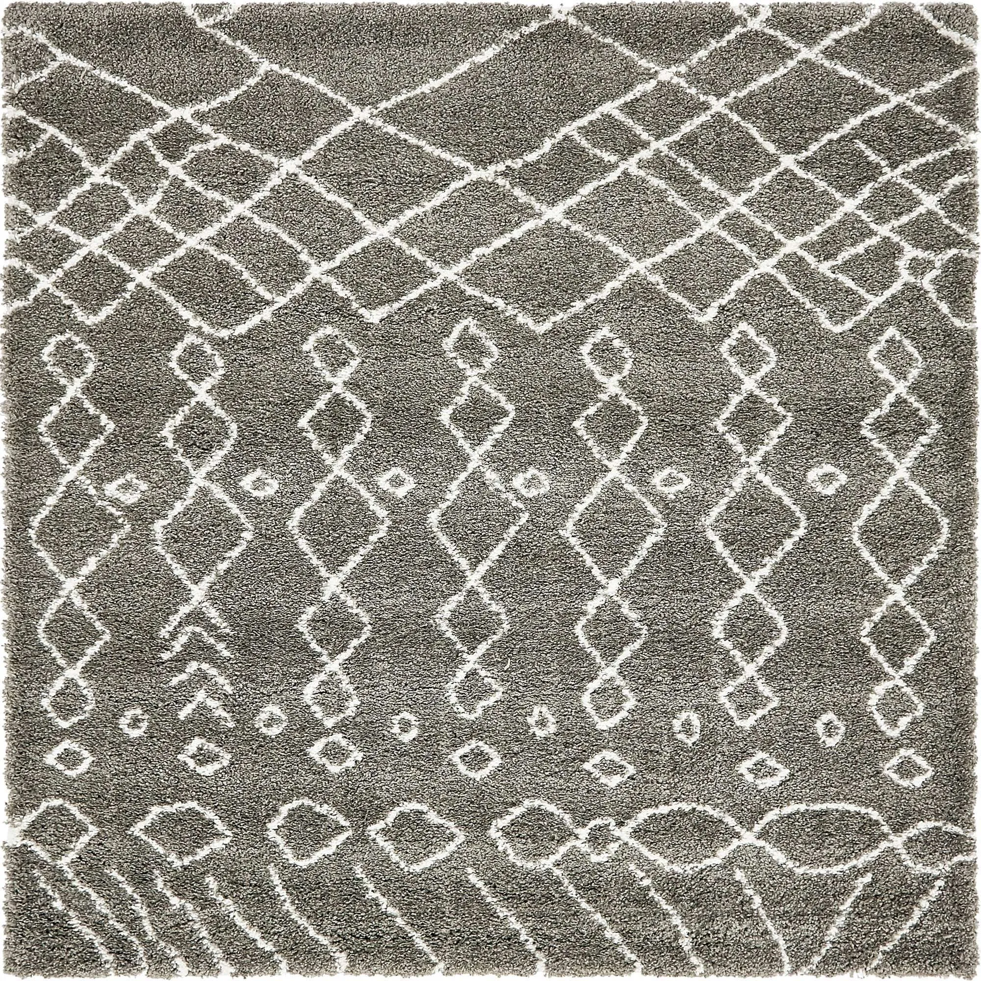 Geometric Rabat Shag Rug