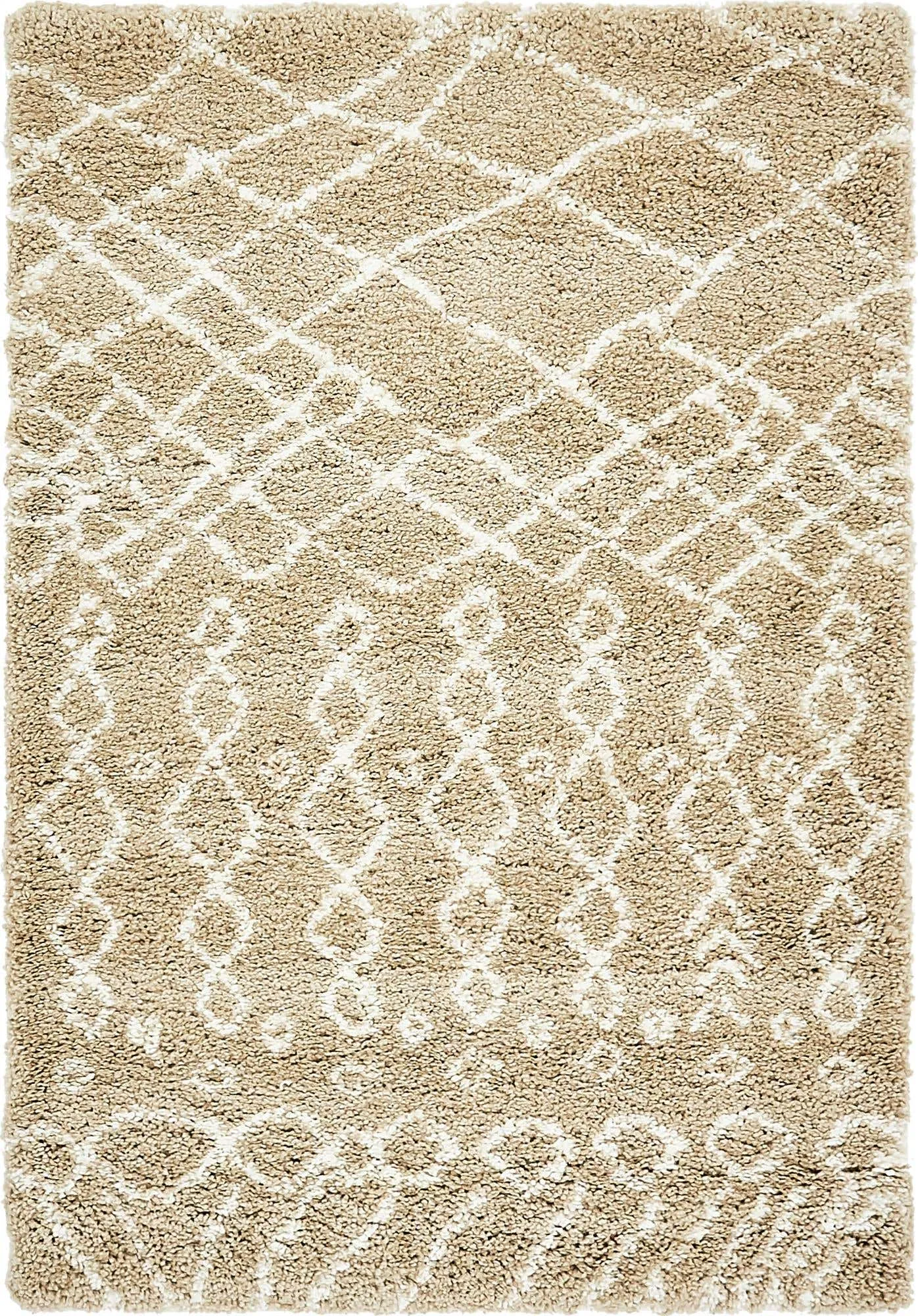 Geometric Rabat Shag Rug