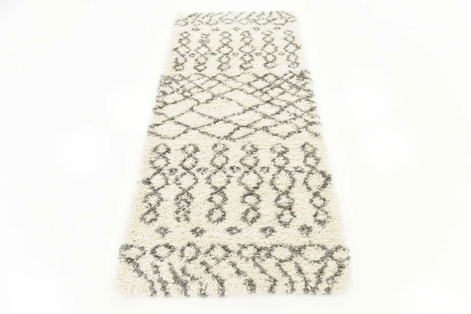 Geometric Rabat Shag Rug