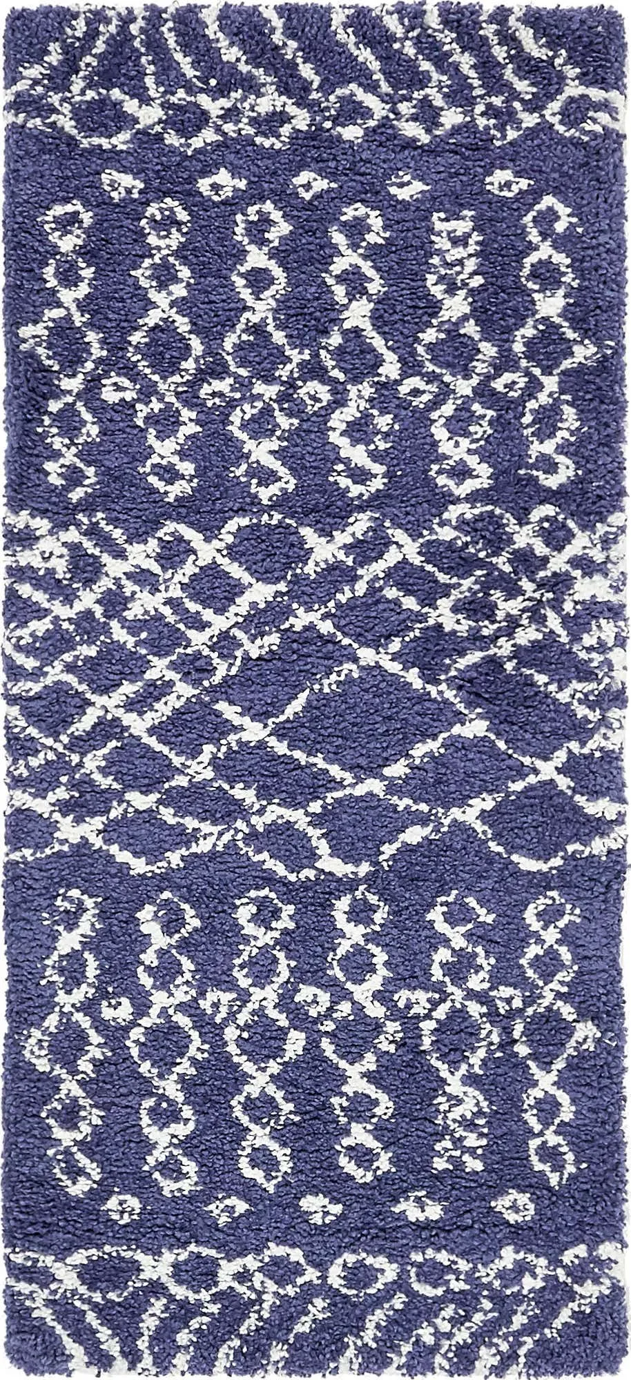 Geometric Rabat Shag Rug