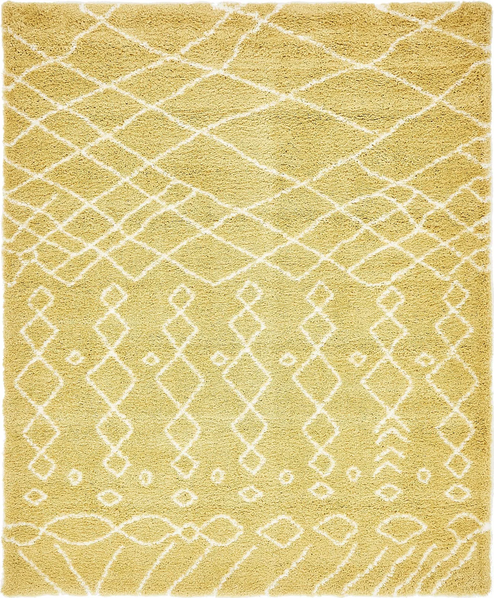 Geometric Rabat Shag Rug