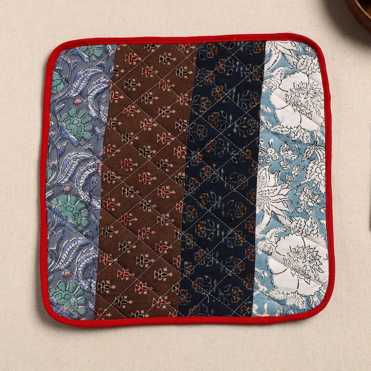 Handcrafted Patchwork Cotton Pot Holder 09