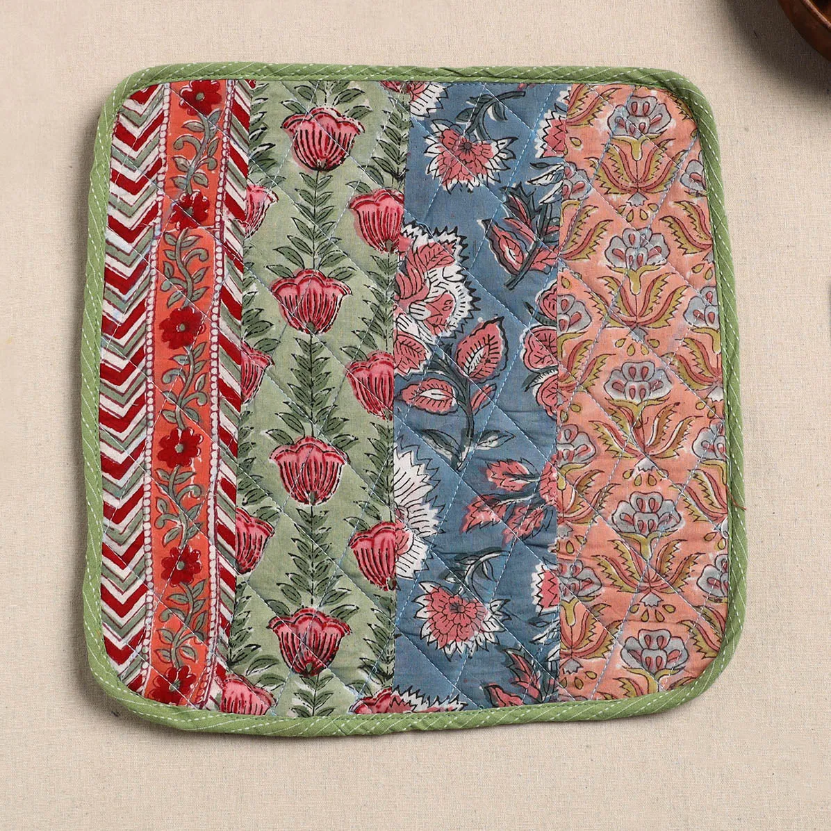 Handcrafted Patchwork Cotton Pot Holder 24