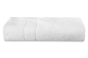 Heart Home Medium Size Soft Absorbent Cotton Face Towel, Newborn Bath Towel, Hand Towel, 30"x18" (White) -HS43HEARTH26618, Standard