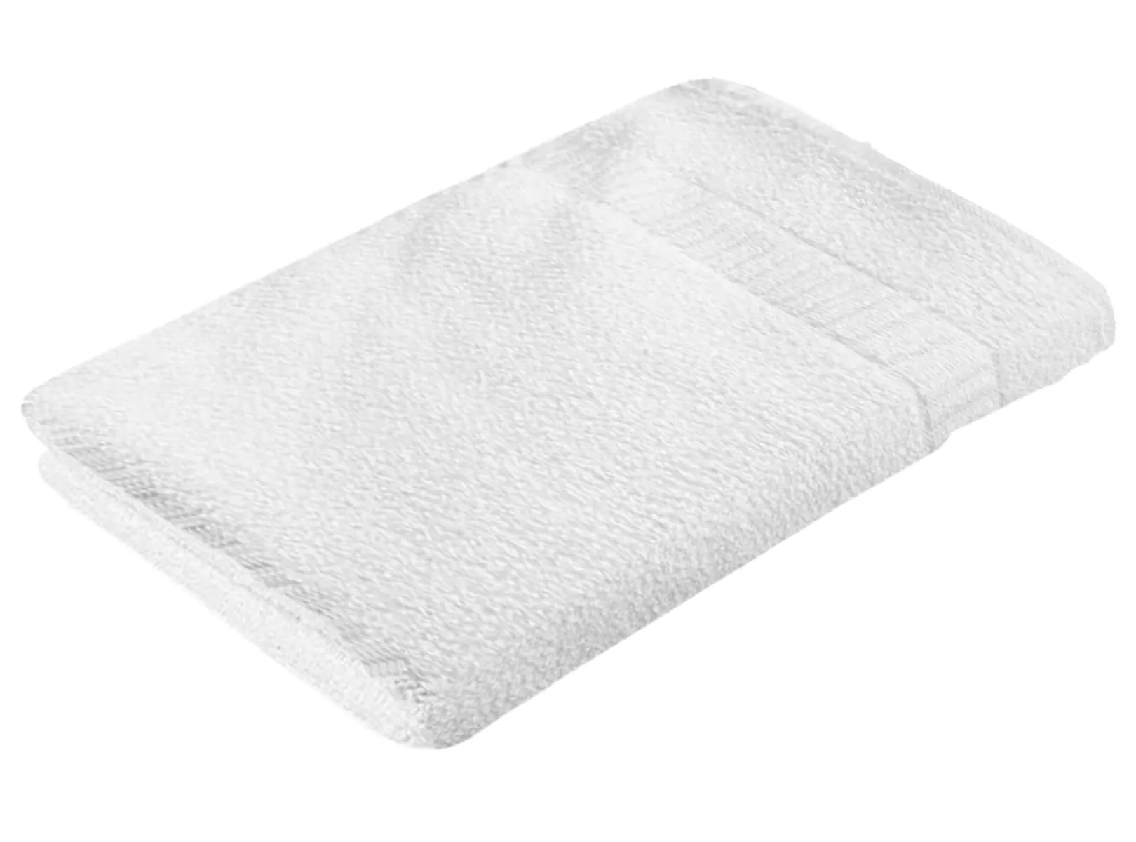 Heart Home Medium Size Soft Absorbent Cotton Face Towel, Newborn Bath Towel, Hand Towel, 30"x18" (White) -HS43HEARTH26618, Standard