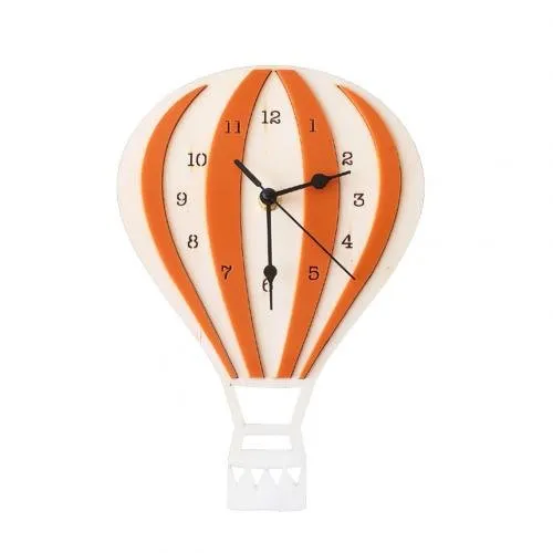 Hot Air Balloon Shape Wall Clock