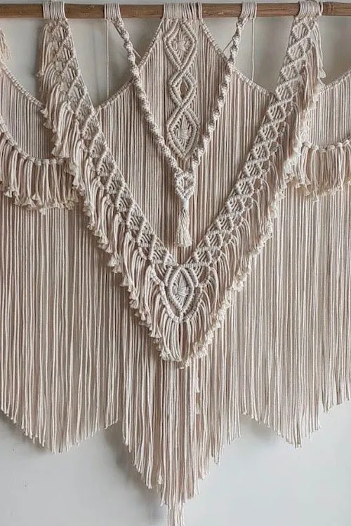 House Of Macrame "Cascade" Wall-Hanging