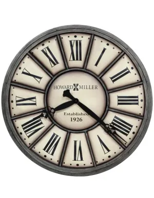 Howard Miller Company Time II Oversized Wall Clock - Roman Numerals - 34 Inch