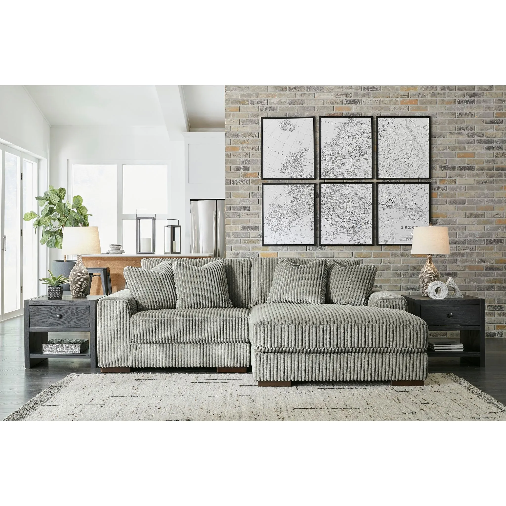 Lindyn 2 Piece Sectional with Chaise