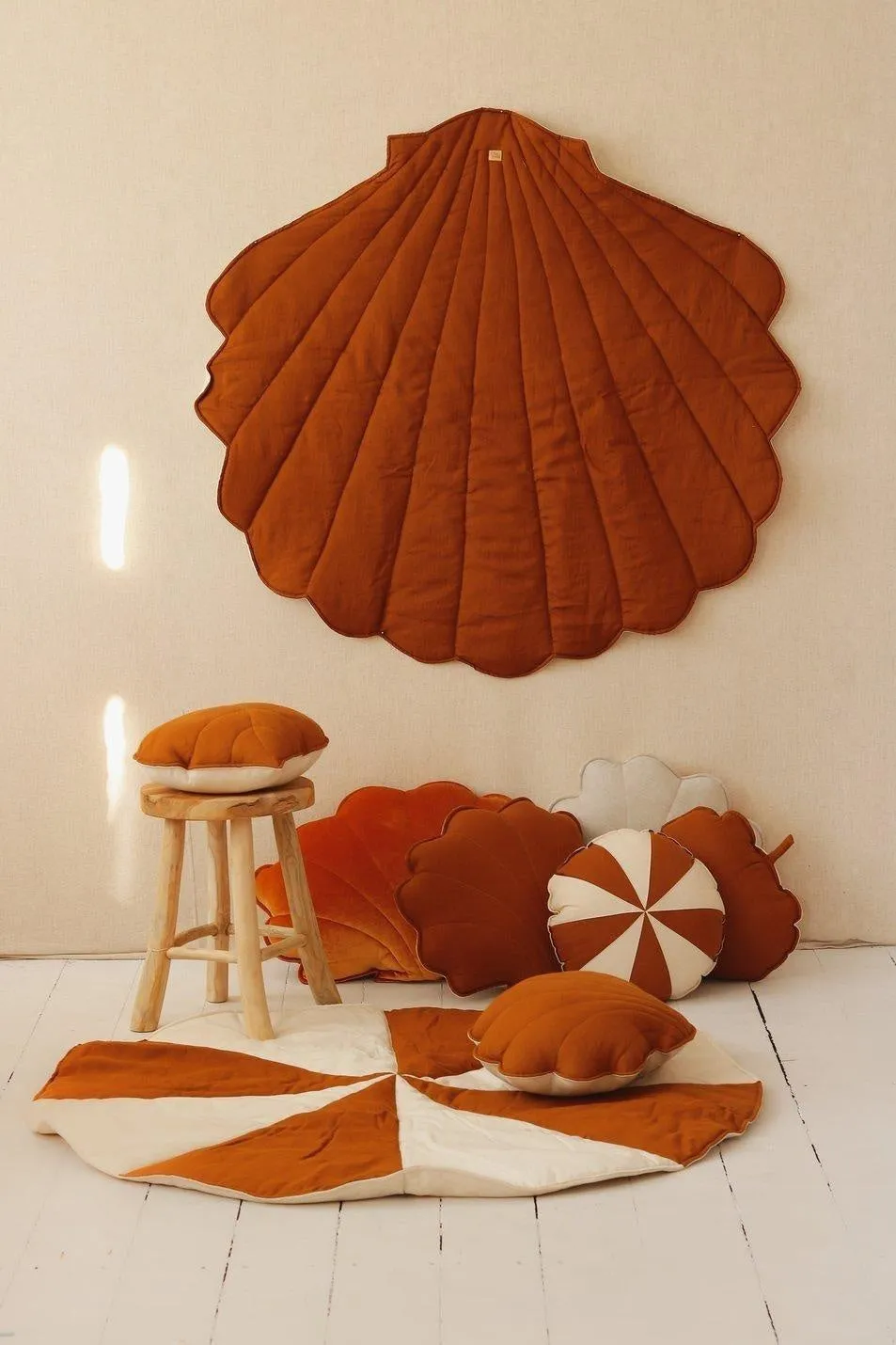 Linen Caramel Shell Mat