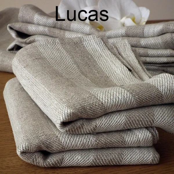 Linen Hand Towels (47x70cm) - Various Designs