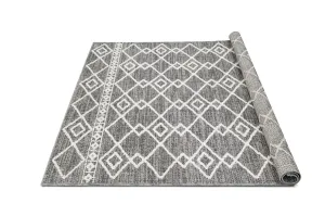 Linq-819 Area Rugs Runner Ivory 8-X-11