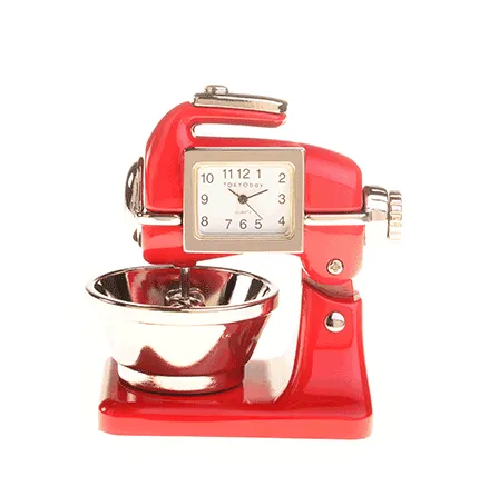 Mixer Clock | Red