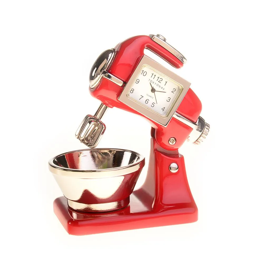 Mixer Clock | Red