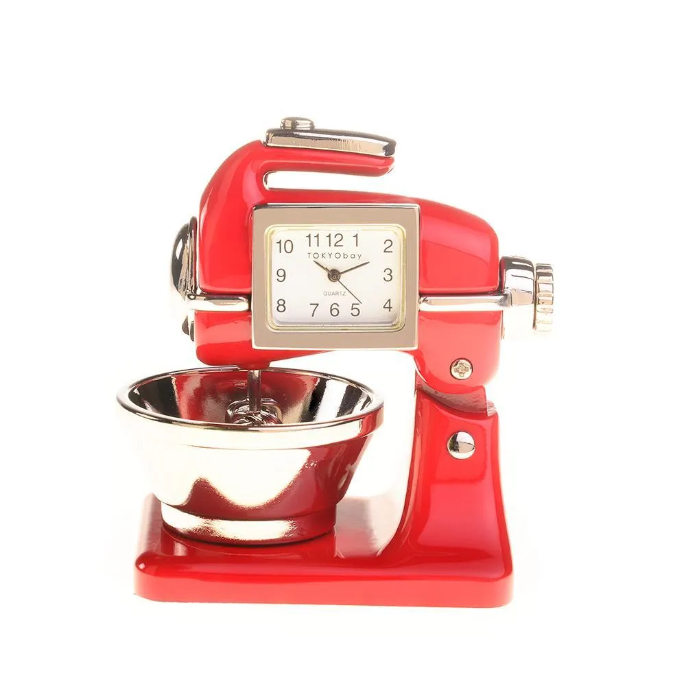 Mixer Clock - Red