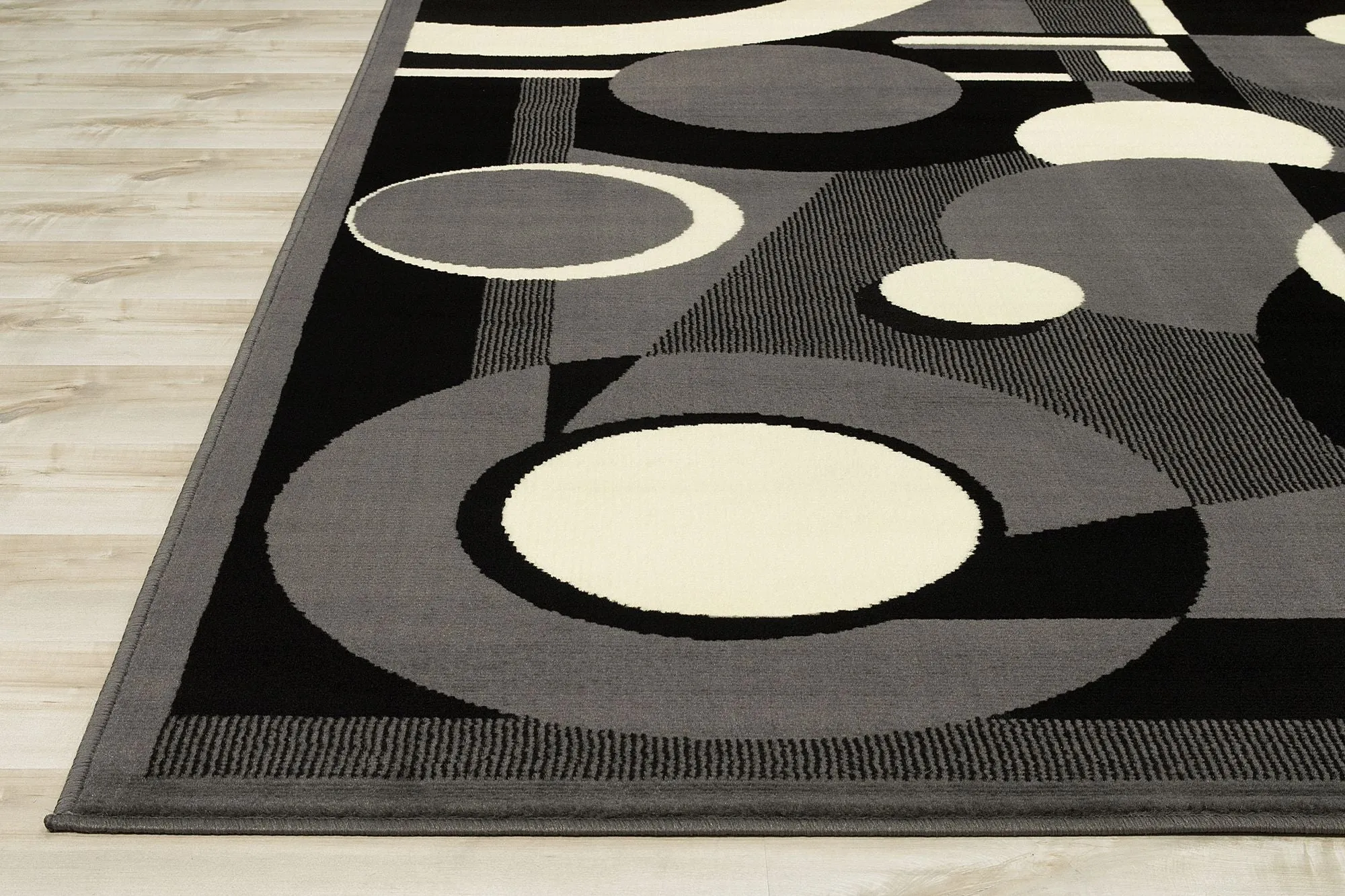 Moderno 14 Area Rugs Grey 8-X-10