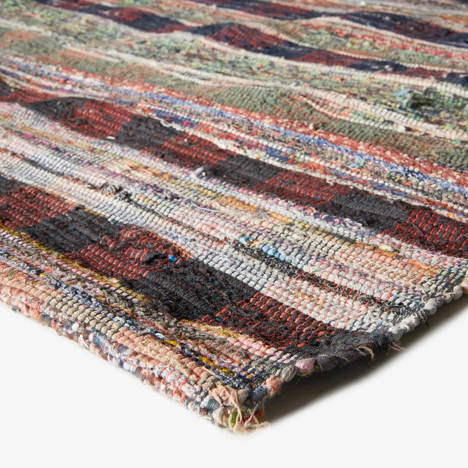 Multicolored Beyza Wool Rug - 3'6" x 46'7"