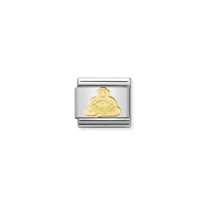 Nomination Composable Link Buddha, 18K Gold