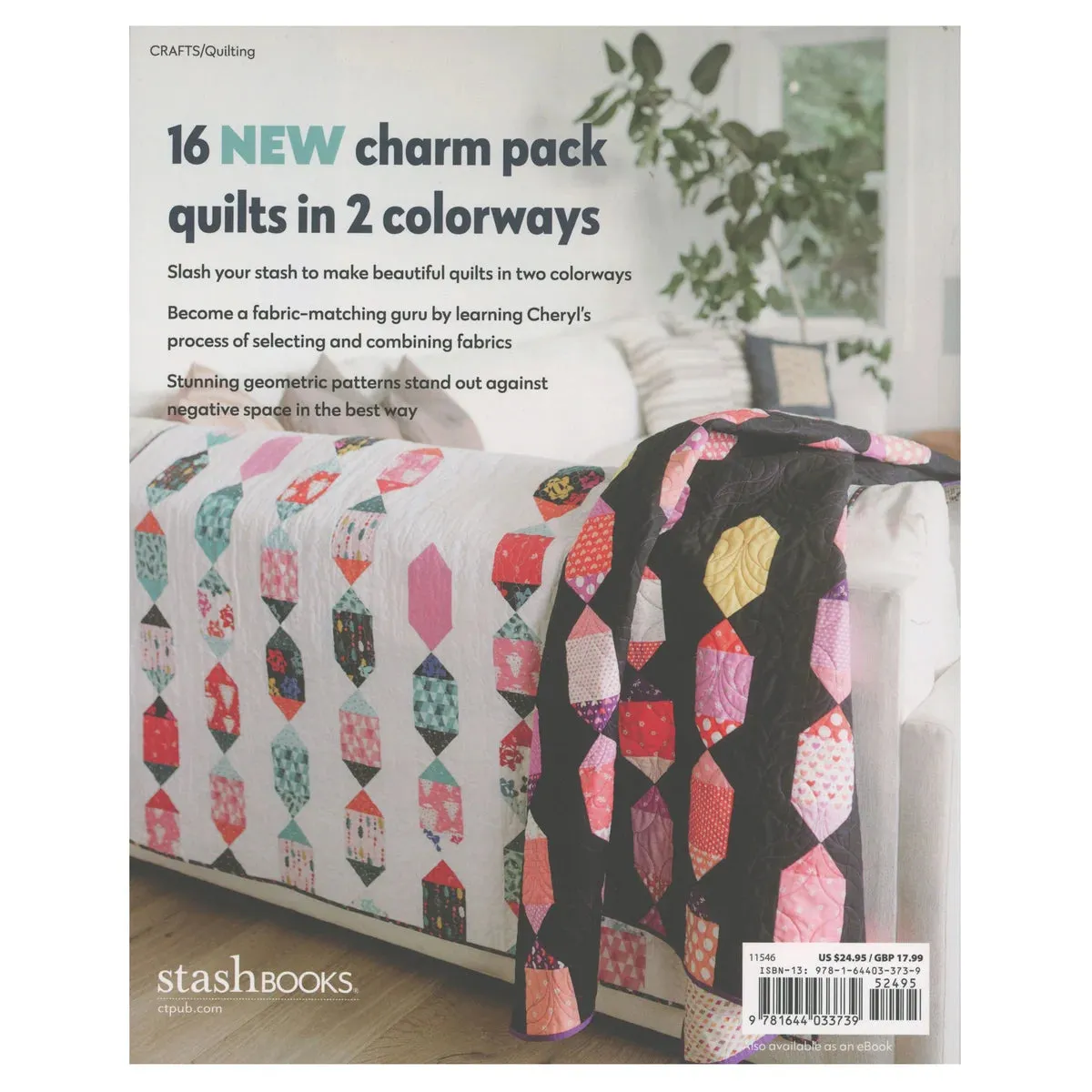 PATTERN BOOK, Just Two Charm Pack Quilts