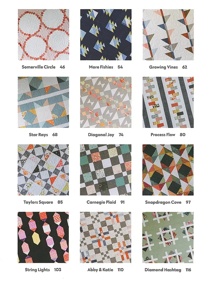 PATTERN BOOK, Just Two Charm Pack Quilts