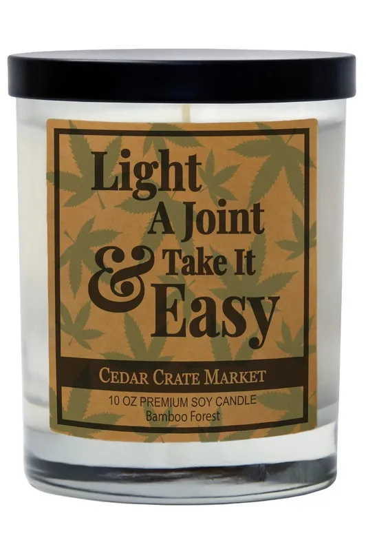 "420 Take It Easy" Candle