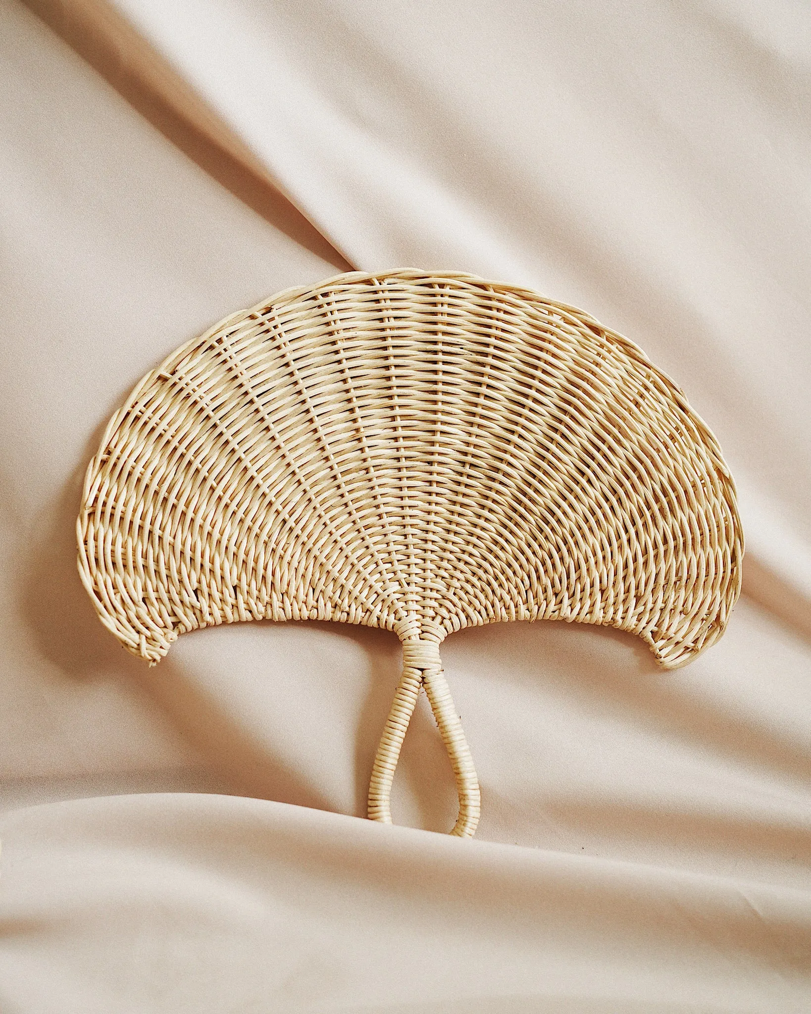 Rattan Hand Fan