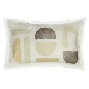 Relic Abstract Oblong Cushion