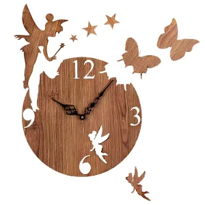 Sehaz Artworks Wooden Wall Clock for Home Stylish Latest | Wall Watch | Designer Wall Clock for Living Room/Bedroom