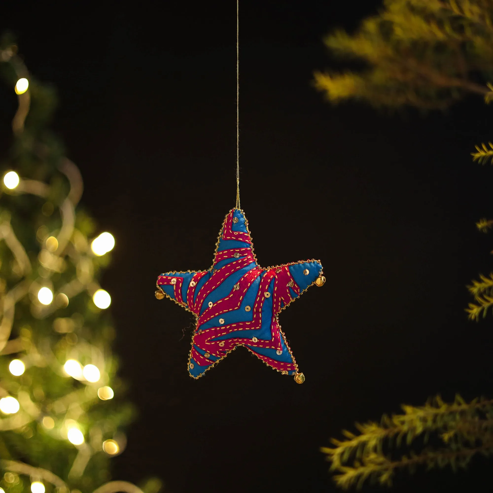 Star Felt Ornament - Handmade Christmas Decor 21