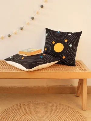 The Nine Planets - Set Of 2 Shaped Cushions (Multi)