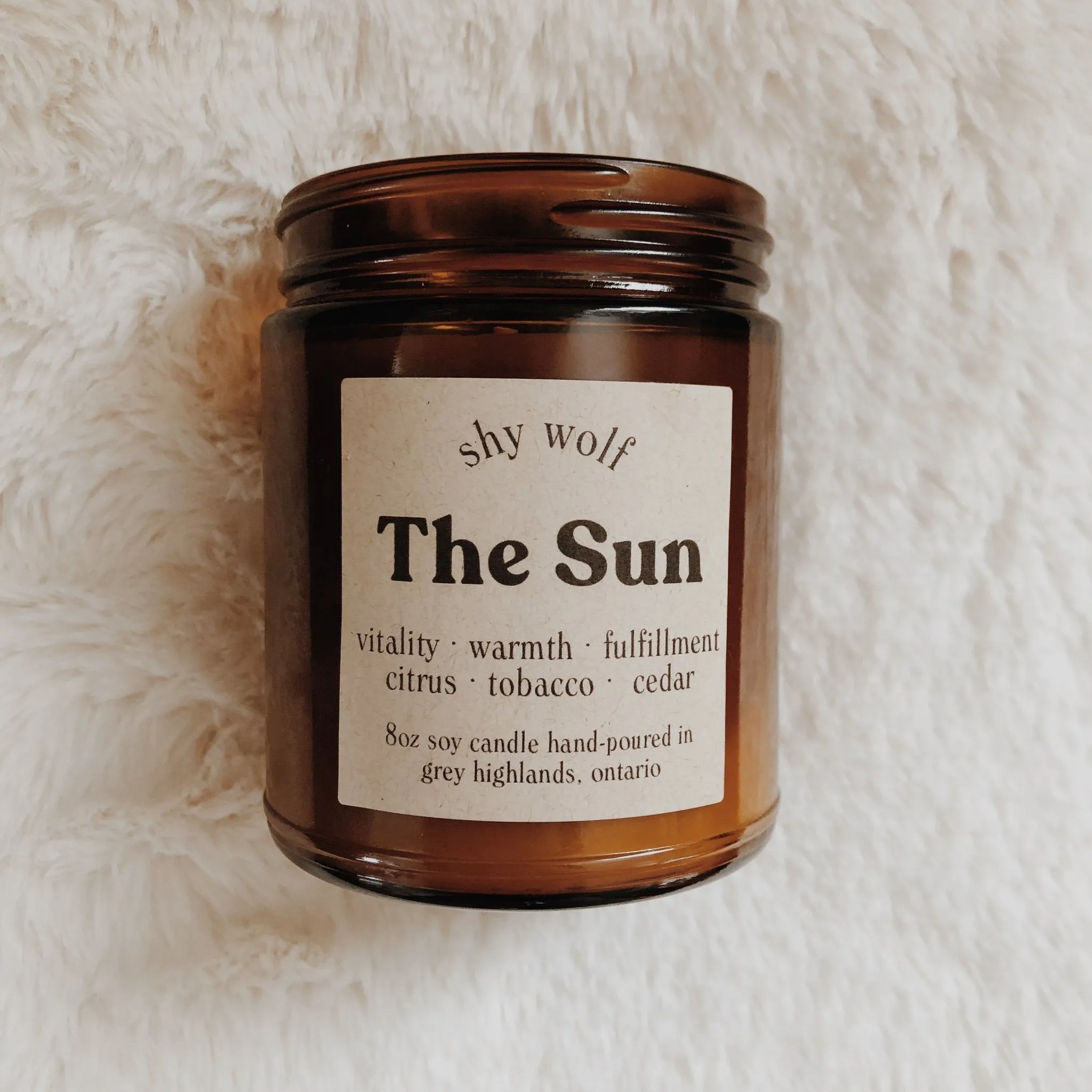 The Sun Soy Wax Candle