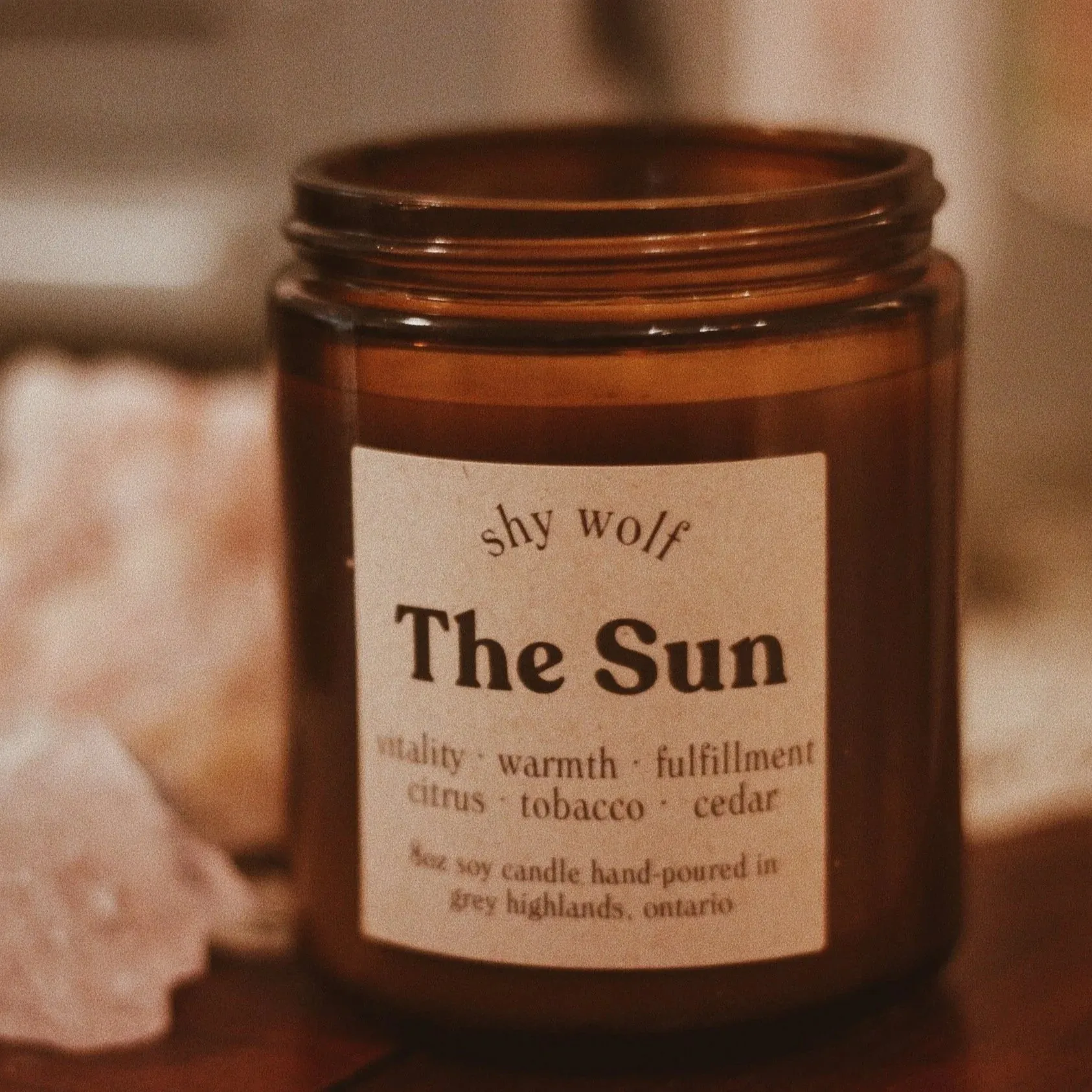 The Sun Soy Wax Candle