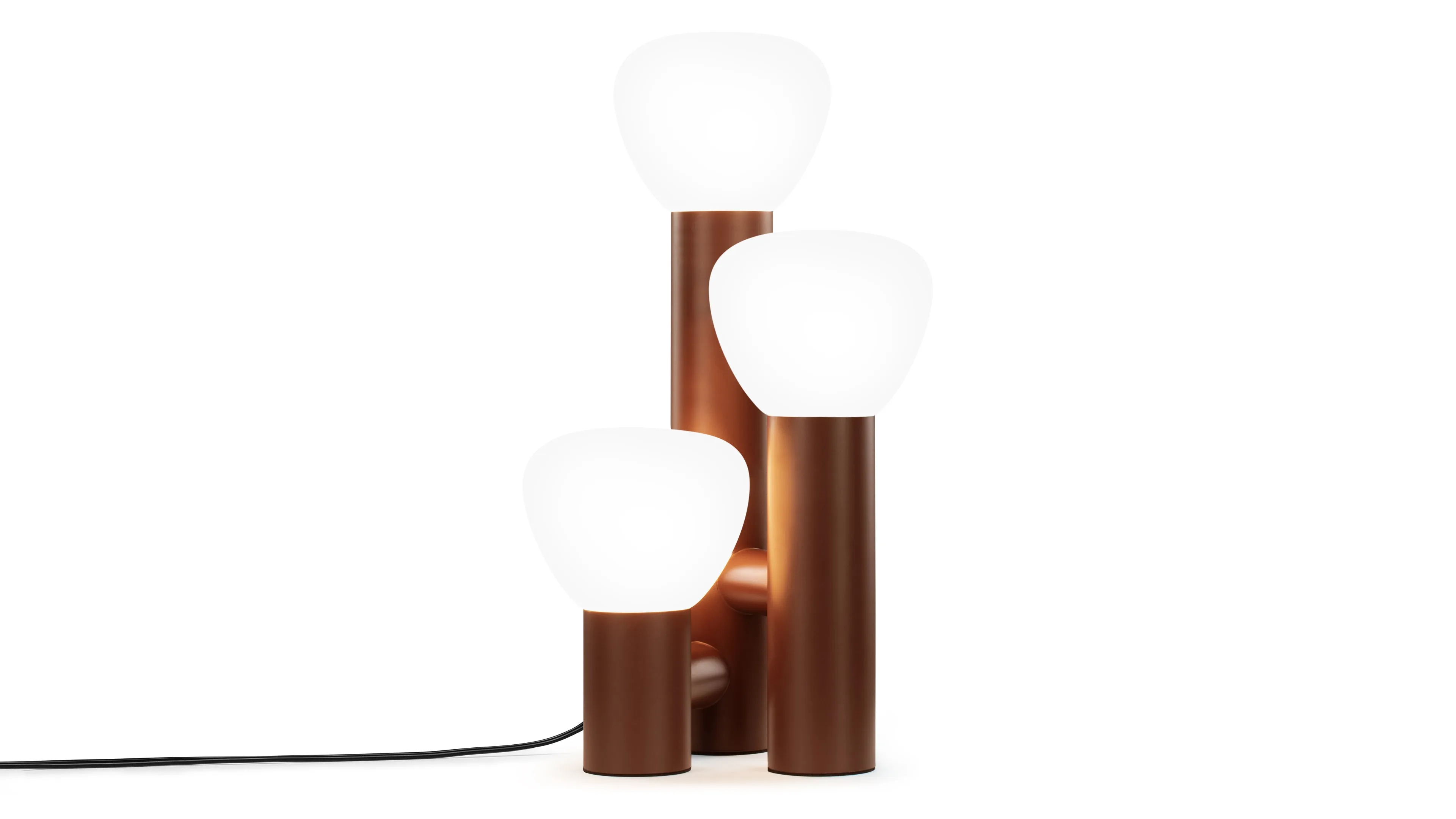 Trois - Trois Table Lamp, Brown