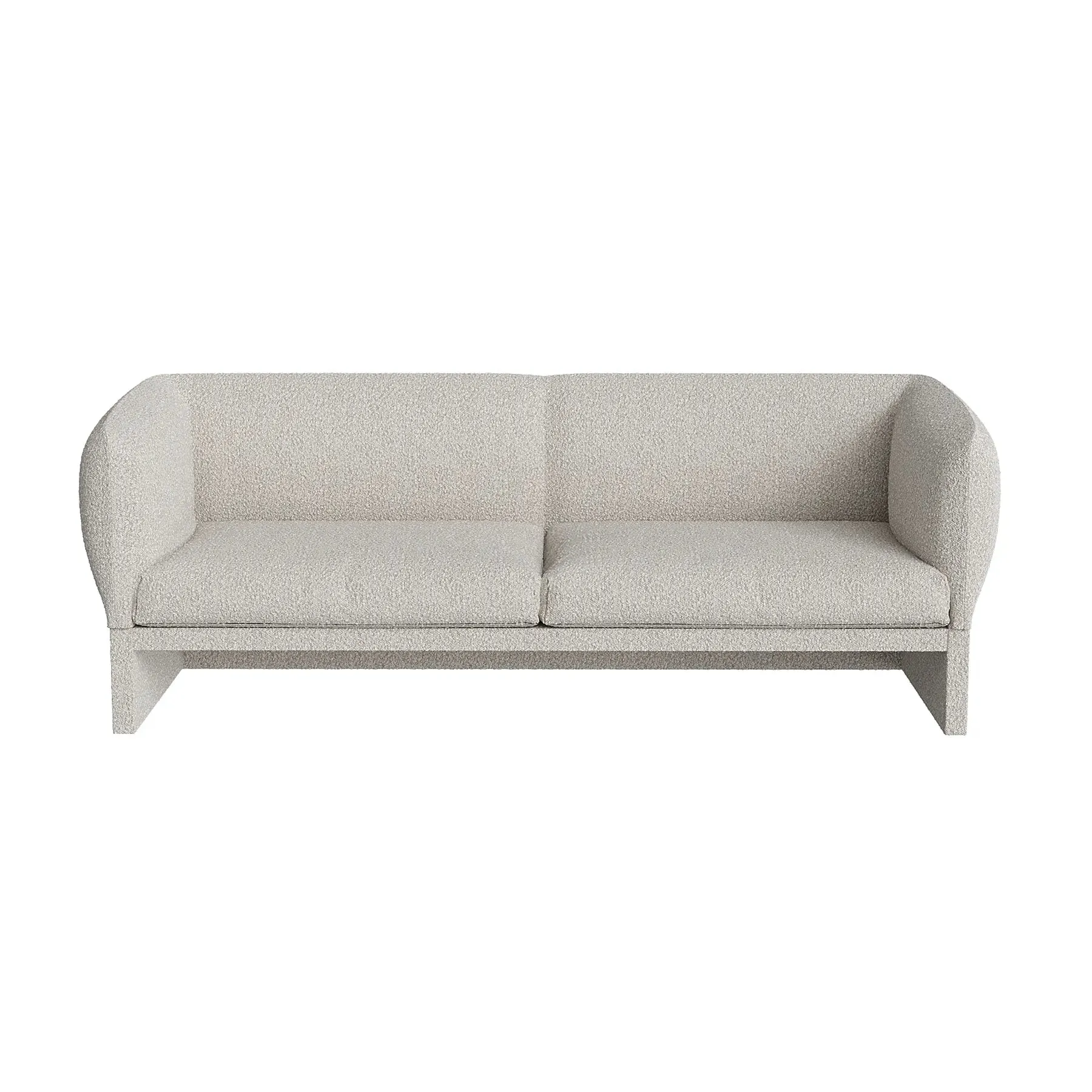 Tulip 3 Seater Sofa - Maya Cream Boucle