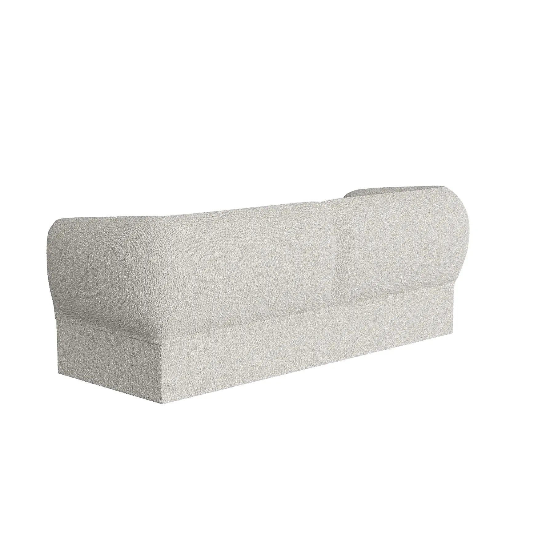 Tulip 3 Seater Sofa - Maya Cream Boucle